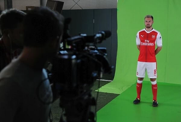 Arsenal First Team: 2016-17 Season Photocall - Aaron Ramsey