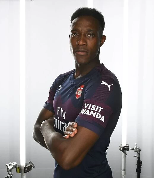 Arsenal First Team 2018 / 19: Danny Welbeck at Arsenal Photocall