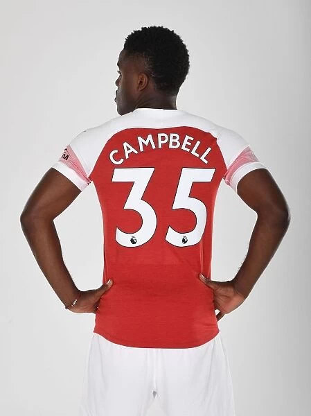 Arsenal First Team 2018 / 19: Joel Campbell at Photo Call