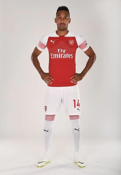 Arsenal First Team 2018 / 19: Pierre-Emerick Aubameyang at Training