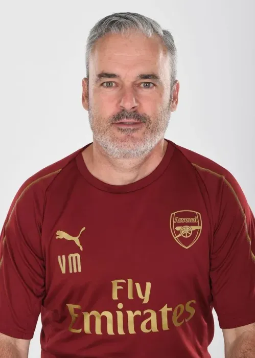 Framed Print : Arsenal First Team 2018 / 19: Victor Manas at London Colney Photocall Framed Print : Arsenal First Team 2018 / 19: Victor Manas at London Colney Photocall