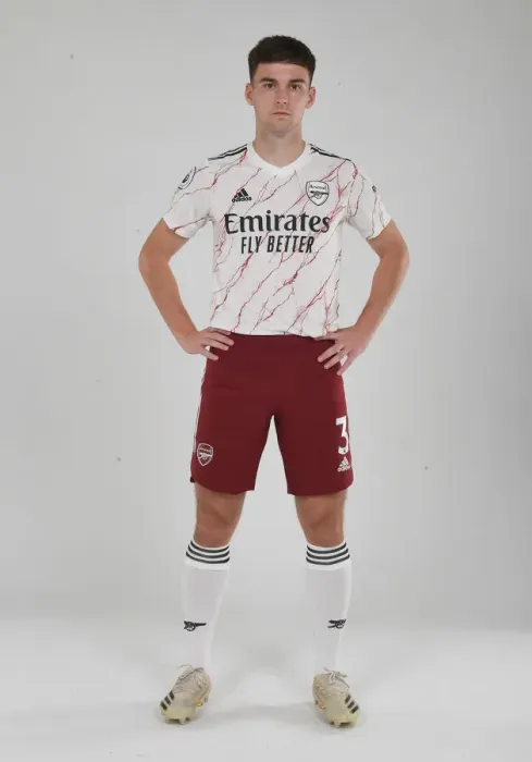 Framed Print : Arsenal First Team 2020-21: Kick-Off - Welcome Kieran Tierney