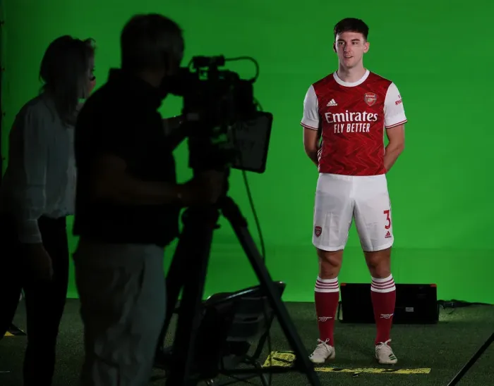Framed Print : Arsenal First Team 2020-21: Kieran Tierney's Arrival at London Colney Framed Print : Arsenal First Team 2020-21: Kieran Tierney's Arrival at London Colney