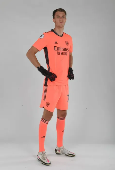 Framed Print : Arsenal First Team 2020-21: Matt Macey at Training Session in St Albans
