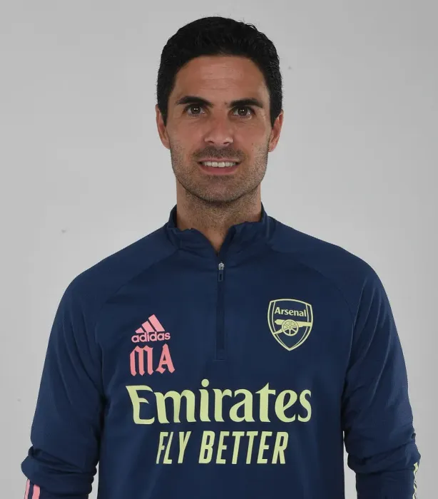Framed Print : Arsenal First Team 2020-21: Mikel Arteta at Training Ground