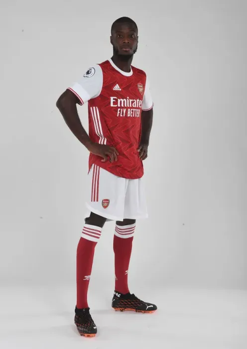 Framed Print : Arsenal First Team 2020-21: Nicolas Pepe at Training Session