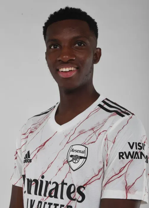 Framed Print : Arsenal First Team: Eddie Nketiah at 2020-21 Photocall Framed Print : Arsenal First Team: Eddie Nketiah at 2020-21 Photocall