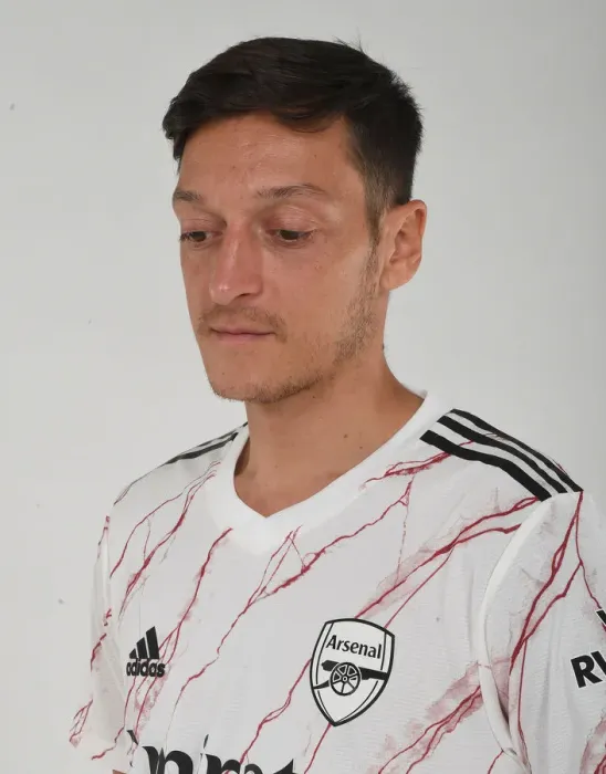 Framed Print : Arsenal First Team: Mesut Ozil Training Ahead of 2020-21 Season