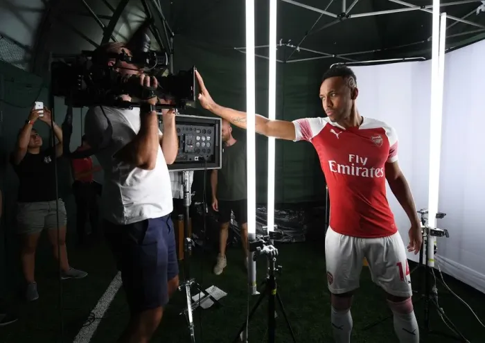 Framed Print : Arsenal First Team Photocall