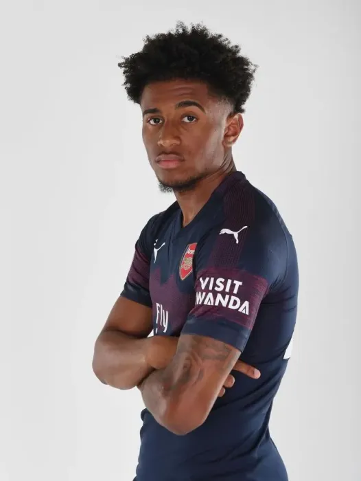 Framed Print : Arsenal First Team: Reiss Nelson at 2018 / 19 Photo Call Framed Print : Arsenal First Team: Reiss Nelson at 2018 / 19 Photo Call