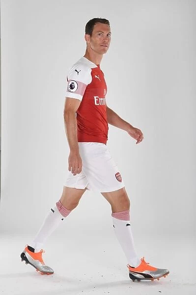 Arsenal First Team: Stephan Lichtsteiner at 2018 / 19 Photo Call