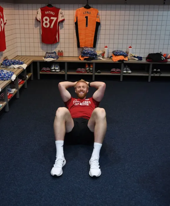 Framed Print : Arsenal Fitness Coach Sam Wilson at Tottenham Hotspur Stadium - Premier League Clash 2021-22