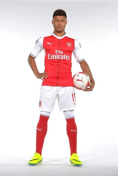 Arsenal Football Club 2016-17: Alex Oxlade-Chamberlain at First Team Photoshoot