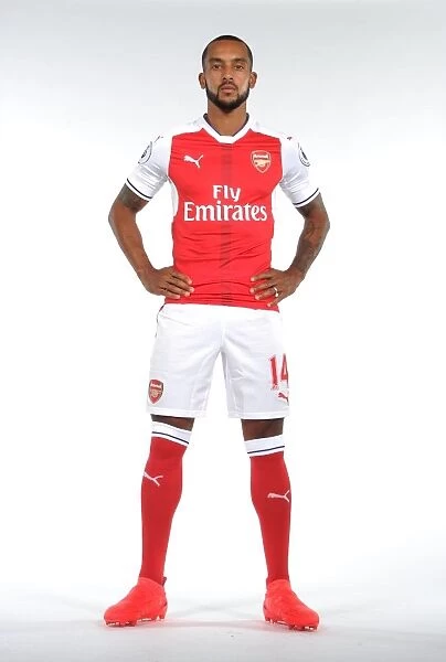 Arsenal Football Club 2016-17 First Team: Theo Walcott at Team Photoshoot