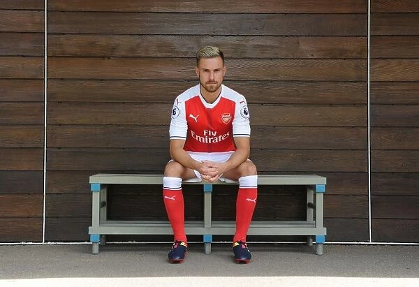 Arsenal Football Club: 2016-17 First Team - Aaron Ramsey's Portrait
