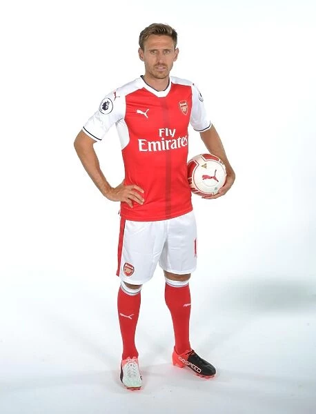 Arsenal Football Club 2016-17: Nacho Monreal at Team Photocall