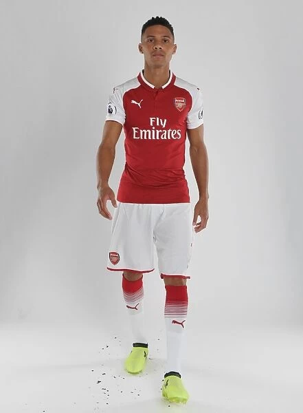 Arsenal Football Club 2017-18: Kieran Gibbs at Team Photocall