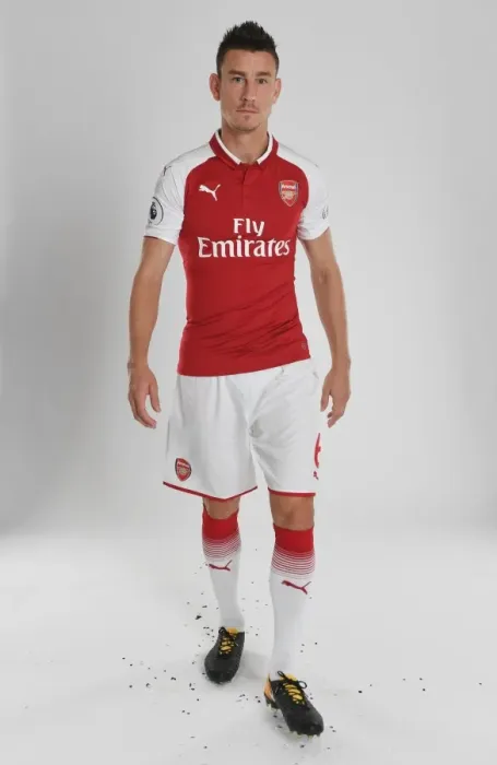 Framed Print : Arsenal Football Club 2017-18: Laurent Koscielny's Portrait Framed Print : Arsenal Football Club 2017-18: Laurent Koscielny's Portrait