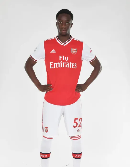 Framed Print : Arsenal Football Club: 2019-2020 New Season Photocall Featuring James Olayinka