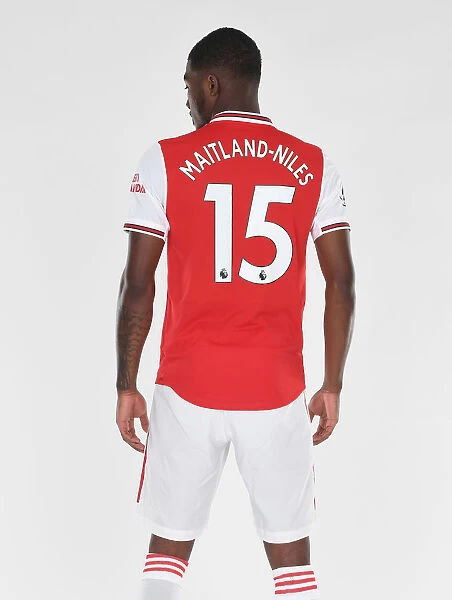 Arsenal Football Club: 2019-2020 Team Photocall - Ainsley Maitland-Niles at Training