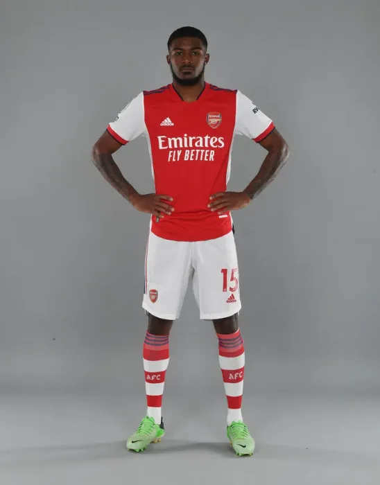 Framed Print : Arsenal Football Club: 2021-22 First Team Training - Ainsley Maitland-Niles at London Colney