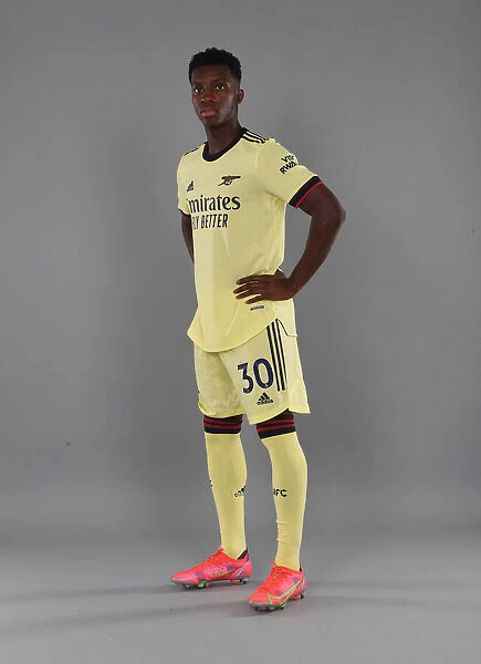Arsenal Football Club 2021-22 Team Photocall: Eddie Nketiah