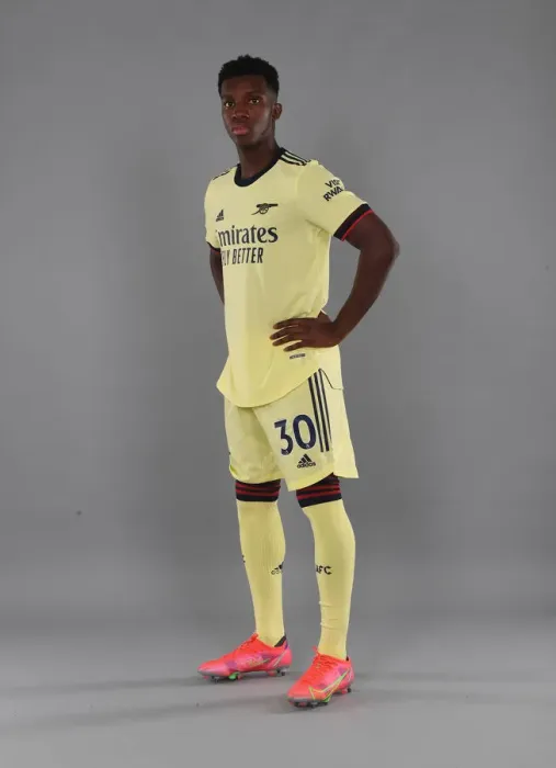 Framed Print : Arsenal Football Club 2021-22 Team Photocall: Eddie Nketiah Framed Print : Arsenal Football Club 2021-22 Team Photocall: Eddie Nketiah