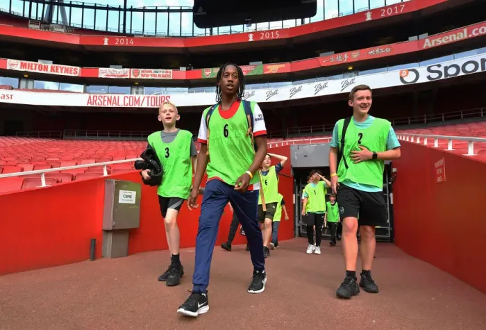 Framed Print : Arsenal Football Club 2022: Discovering the Next Prodigy at Ball Squad Trials