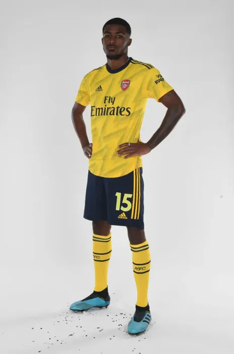 Framed Print : Arsenal Football Club: Ainsley Maitland-Niles at 2019-20 Pre-Season Training
