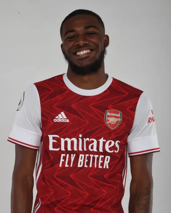 Framed Print : Arsenal Football Club: Ainsley Maitland-Niles at Training, 2020-21 Season Framed Print : Arsenal Football Club: Ainsley Maitland-Niles at Training, 2020-21 Season