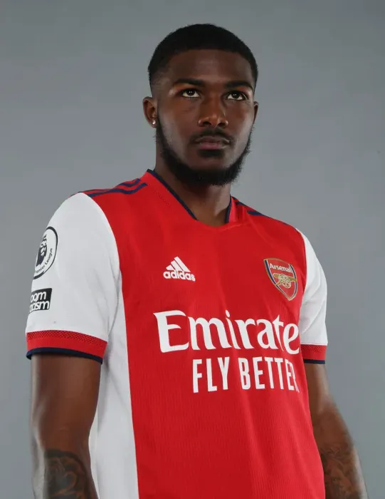 Framed Print : Arsenal Football Club: Ainsley Maitland-Niles Training at London Colney for 2021-22 Season