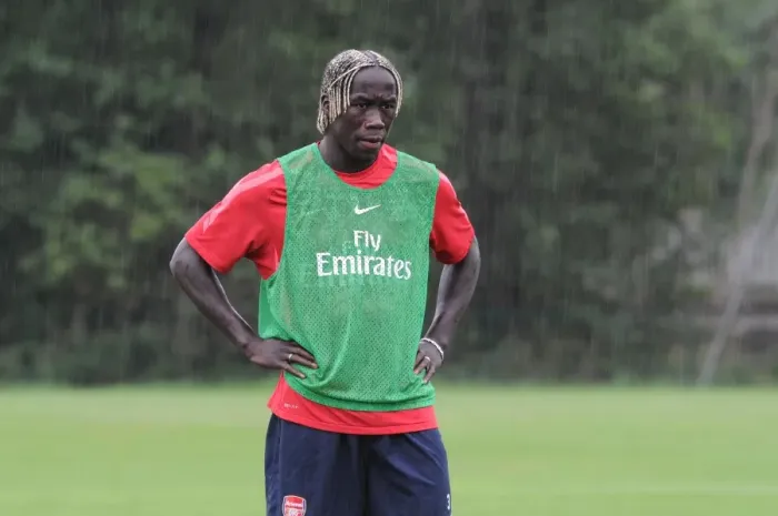 Framed Print : Arsenal Football Club: Bacary Sagna at 2010 Pre-Season Training, Austria Framed Print : Arsenal Football Club: Bacary Sagna at 2010 Pre-Season Training, Austria