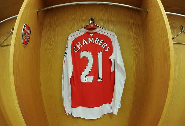 Arsenal Football Club: Calum Chambers Preparing for Arsenal v Bournemouth (2015-16)