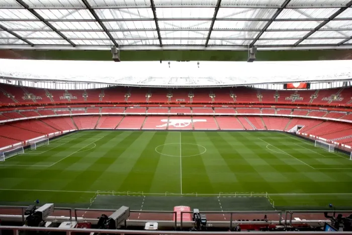 Framed Print : Arsenal Football Club at Emirates Stadium, London - November 2009
