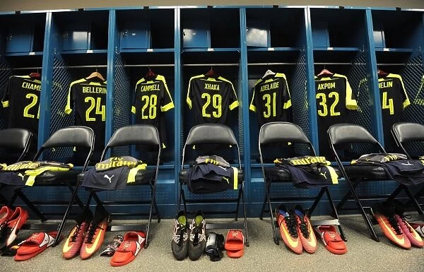 Arsenal Football Club: Gearing Up for Battle - Pre-Match Preparation in the Changing Room (Arsenal v Chivas 2016-17)