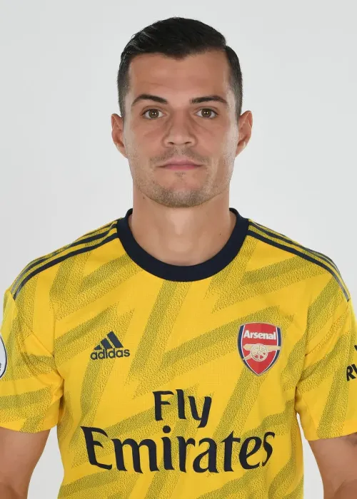 Framed Print : Arsenal Football Club: Granit Xhaka at 2019-2020 Pre-Season Training Framed Print : Arsenal Football Club: Granit Xhaka at 2019-2020 Pre-Season Training