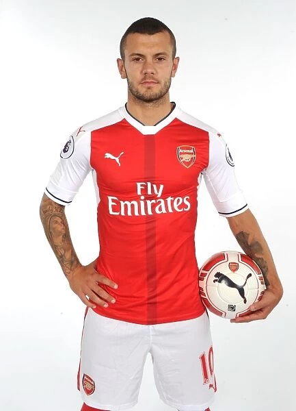 Arsenal Football Club: Jack Wilshere at 2016-17 First Team Photocall