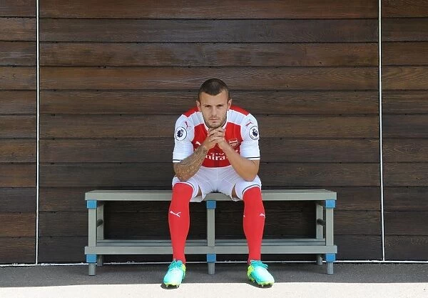 Arsenal Football Club: Jack Wilshere at 2016-17 First Team Photoshoot