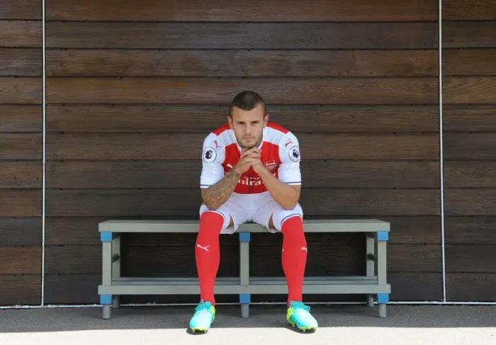 Framed Print : Arsenal Football Club: Jack Wilshere at 2016-17 First Team Photoshoot Framed Print : Arsenal Football Club: Jack Wilshere at 2016-17 First Team Photoshoot