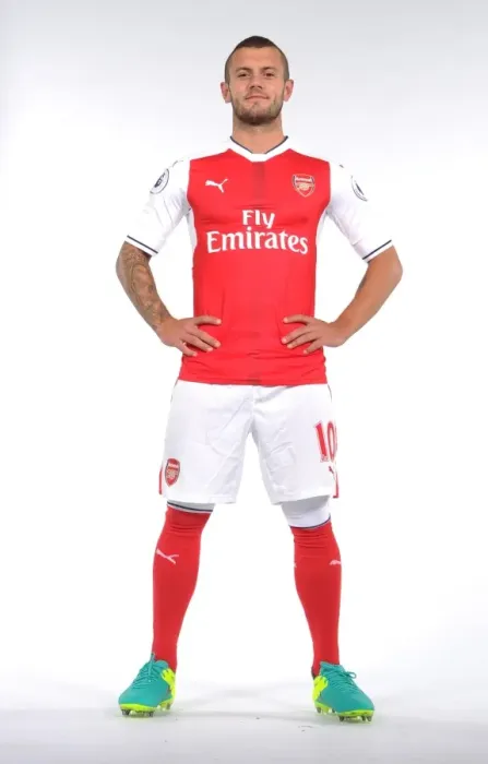 Framed Print : Arsenal Football Club: Jack Wilshere at 2016-17 Team Photocall Framed Print : Arsenal Football Club: Jack Wilshere at 2016-17 Team Photocall