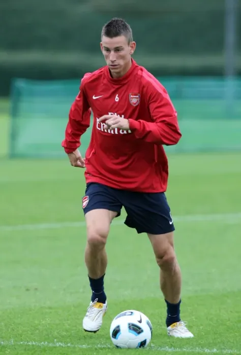 Framed Print : Arsenal Football Club: Laurent Koscielny at Training, Pre-Season 2010-11 Framed Print : Arsenal Football Club: Laurent Koscielny at Training, Pre-Season 2010-11