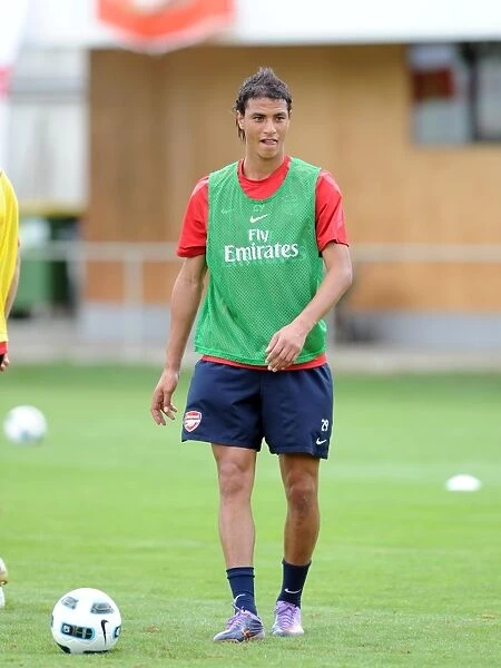 Arsenal Football Club: Marouane Chamakh at Pre-Season Training, Austria 2010