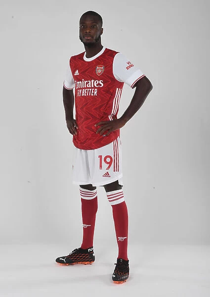Arsenal Football Club: Nicolas Pepe at 2020-21 First Team Training, London Colney