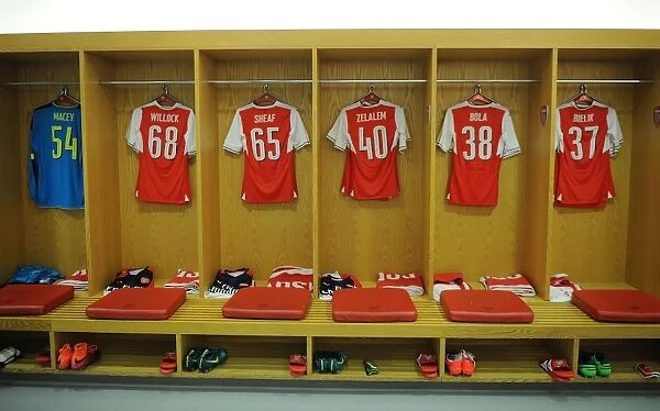 Arsenal Football Club: Preparing for Battle - Arsenal v Reading, EFL Cup 2016-17