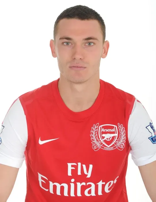 Framed Print : Arsenal Football Club: Thomas Vermaelen at Emirates Stadium Photocall