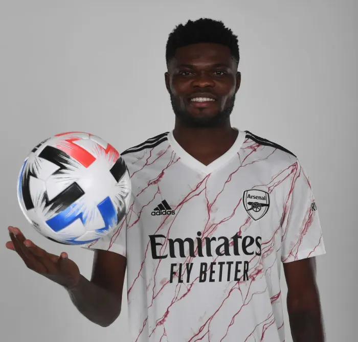 Framed Print : Arsenal Football Club Welcomes New Signing Thomas Partey at London Colney