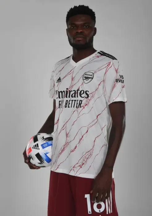 Framed Print : Arsenal Football Club Welcomes New Signing Thomas Partey at London Colney Training Ground
