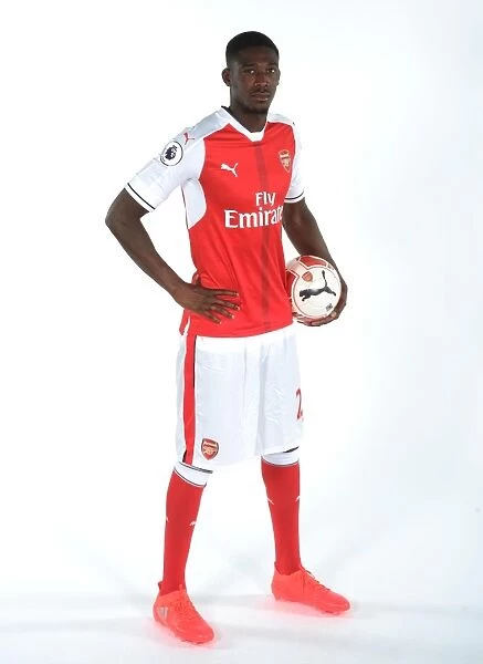 Arsenal Football Club: Yaya Sanogo at 2016-17 First Team Photocall