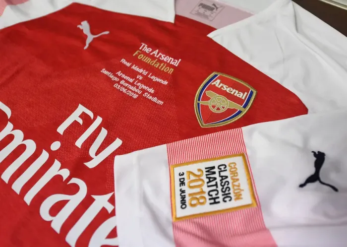 Framed Print : Arsenal Foundation: Preparing for the Clash against Real Madrid Legends at Bernabeu Framed Print : Arsenal Foundation: Preparing for the Clash against Real Madrid Legends at Bernabeu