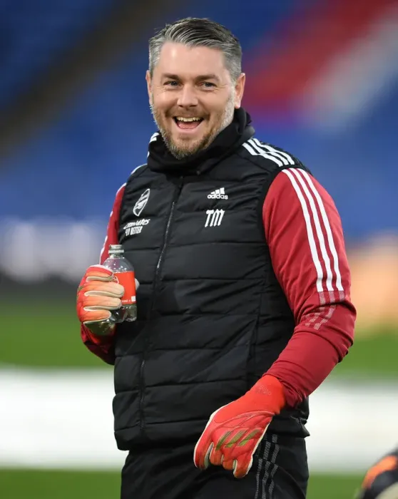 Framed Print : Arsenal Goalkeeping Coach Terry Mason Prepares for Crystal Palace vs Arsenal - Premier League 2021-22 Framed Print : Arsenal Goalkeeping Coach Terry Mason Prepares for Crystal Palace vs Arsenal - Premier League 2021-22